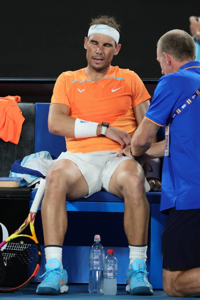 Rafa Nadal Dolor
